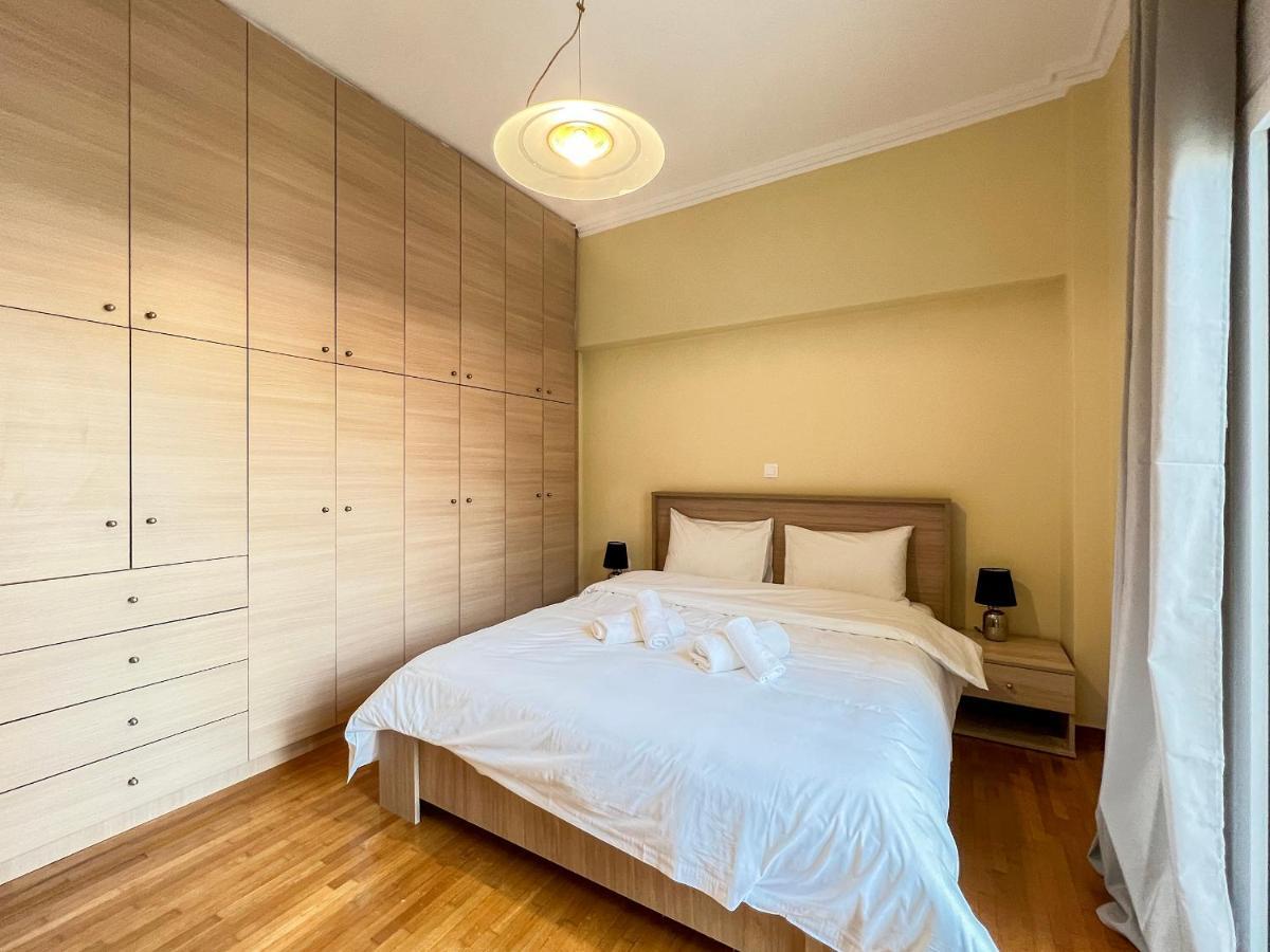 Chiou Spacious 90Sqm Apt In Atena Exterior foto