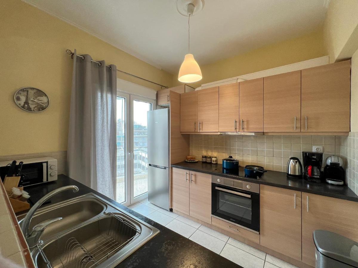 Chiou Spacious 90Sqm Apt In Atena Exterior foto