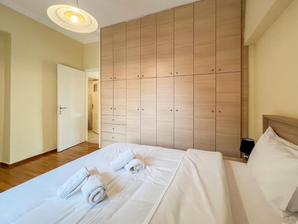 Chiou Spacious 90Sqm Apt In Atena Exterior foto