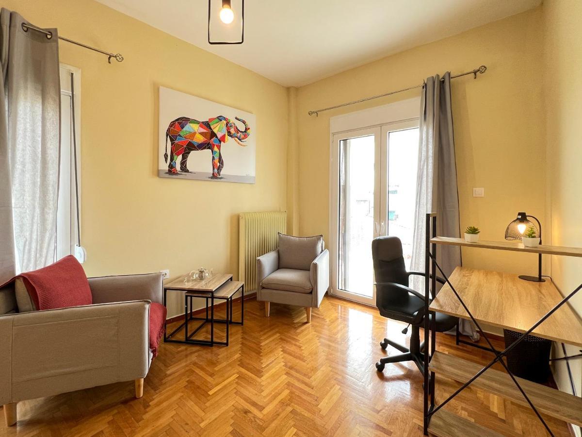 Chiou Spacious 90Sqm Apt In Atena Exterior foto