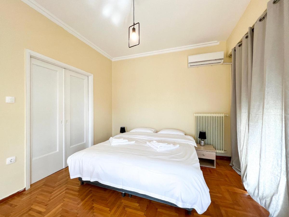 Chiou Spacious 90Sqm Apt In Atena Exterior foto