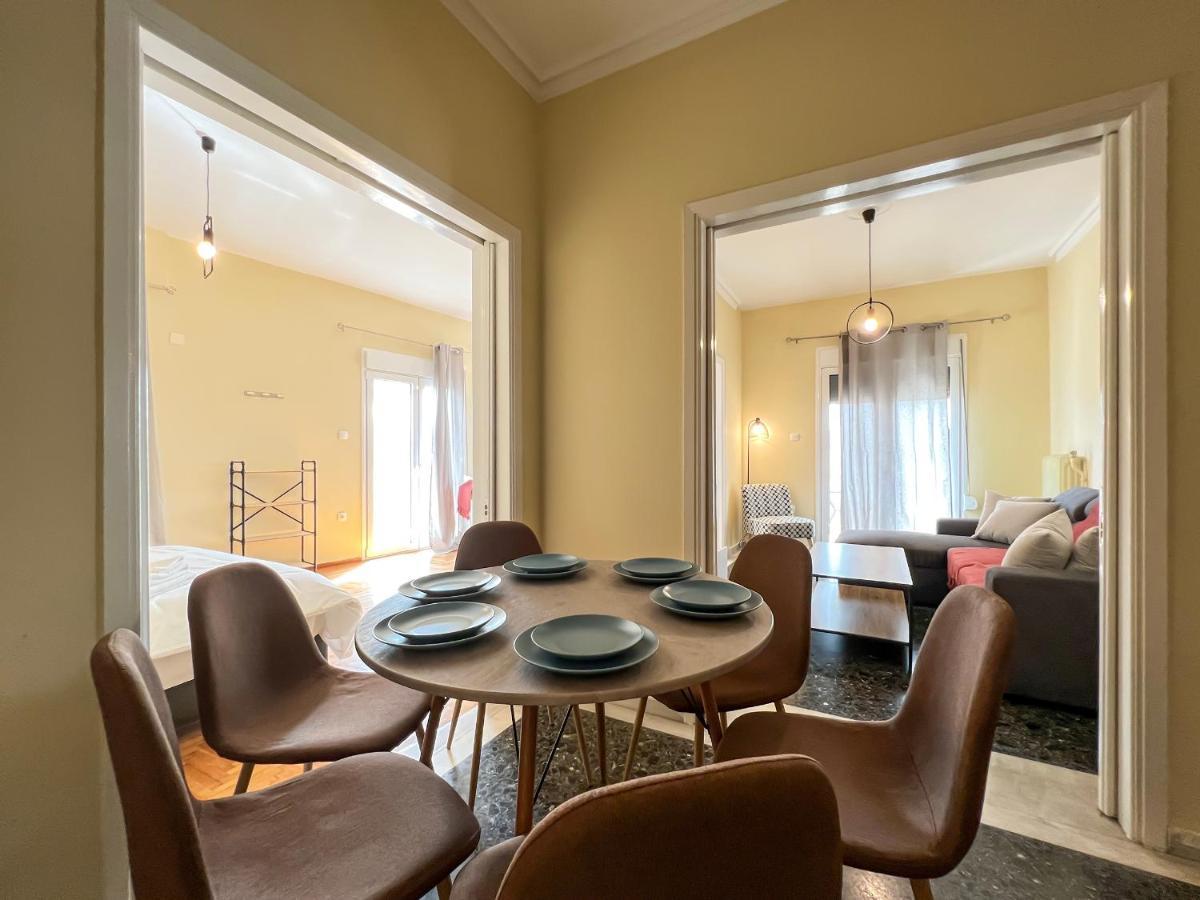 Chiou Spacious 90Sqm Apt In Atena Exterior foto