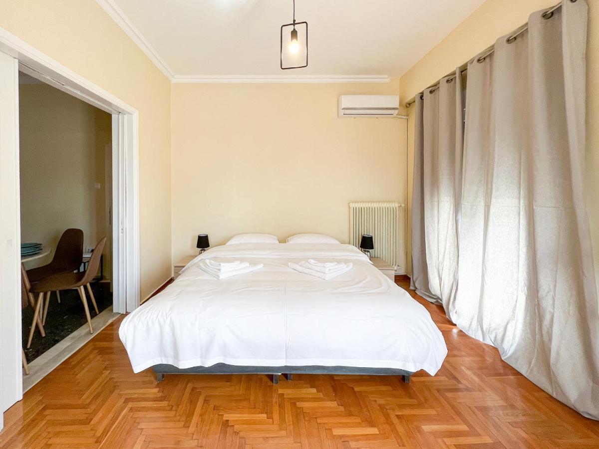 Chiou Spacious 90Sqm Apt In Atena Exterior foto